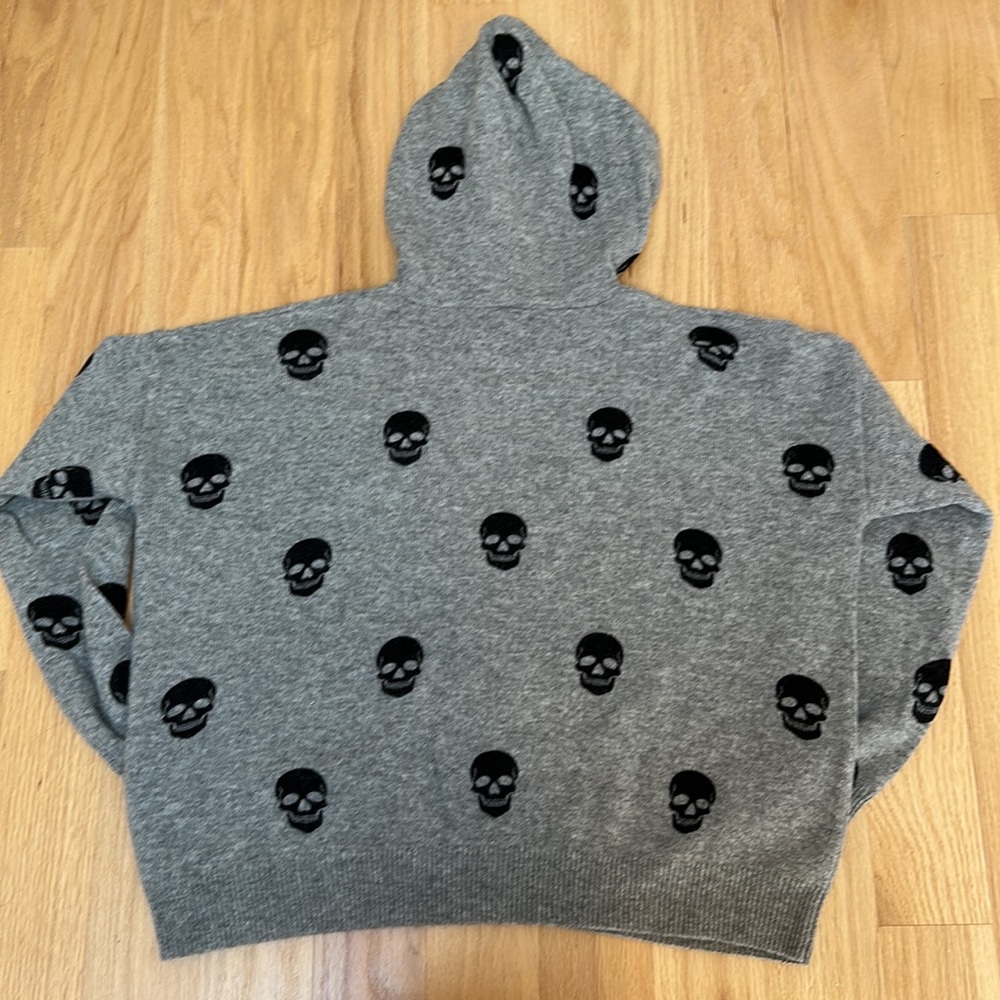 Aqua cashmere Bloomingdale’s hoodie - Picture 5 of 5